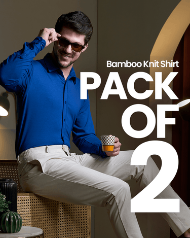Pack of 2 - Bamboo Knit Shirt